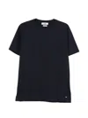 Hèskimo Heskimo Cotton T-shirt In Navy