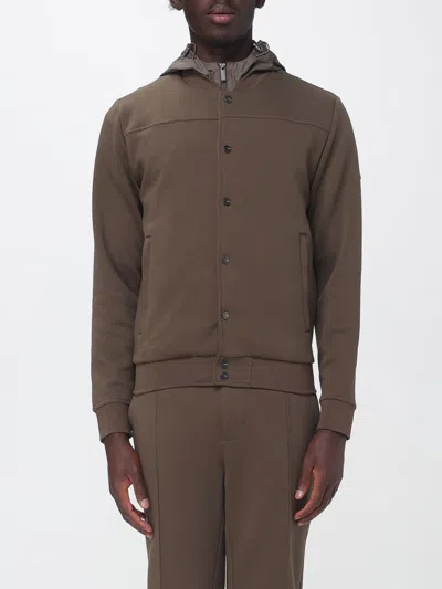 Hèskimo Heskimo Sweatshirt Men Color Dark In Brown
