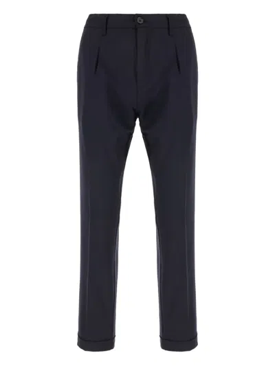 Hèskimo Tailored Trousers In Blue