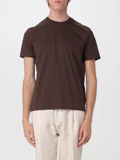 Hèskimo Heskimo T-shirt Men Color Dark In Brown