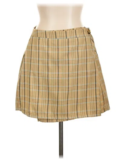 Pre-owned Hesperus Casual Skirt In Yellow