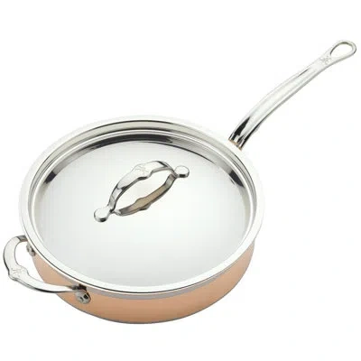 Hestan Copperbond 3.5 Qt Covered Saute' W/ Helper Handle