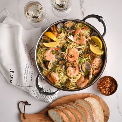 Hestan Copperbond 3.5 Qt Covered Sauteuse