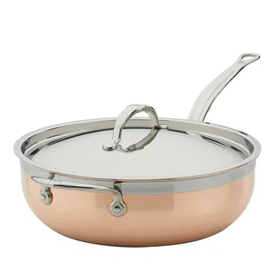 HESTAN COPPERBOND 5-QUART INDUCTION COPPER ESSENTIAL PAN WITH LID