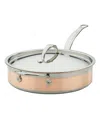 Hestan Copperbond Copper Induction 3.5-quart Covered Saute With Helper Handle In Copper