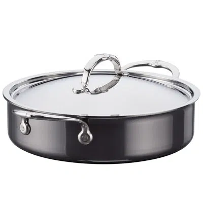 Hestan Nanobond 3.5 Qt Covered Sauteuse In Silver;black