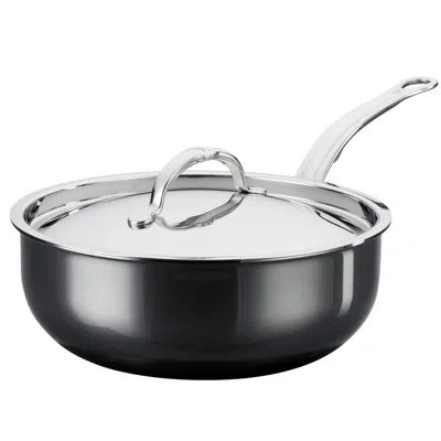 Hestan Nanobond Covered Essential Pan W/ Helper Handle In Silver