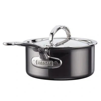 Hestan Nanobond Covered Saucepan In Stainless Steel