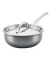 Hestan 2 Qt Stainless Steel Saucier In Stainless Steel