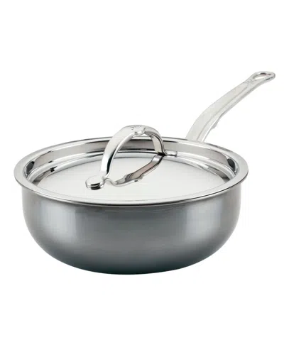 HESTAN NANOBOND MOLECULAR TITANIUM 2-QUART SAUCIER WITH LID