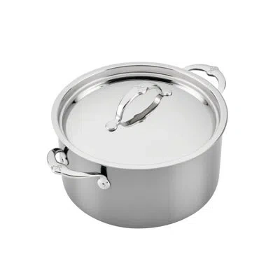 Hestan Nanobond® Molecular Titanium 6-quart Stock Pot With Lid In Silver