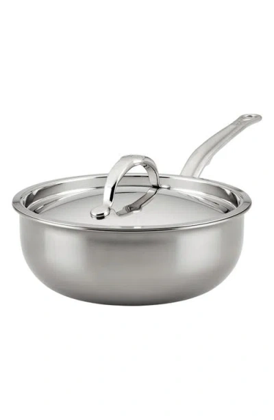 Hestan Nanobond® Molecular Titanium Stainless Steel 2-quart Saucier Pan