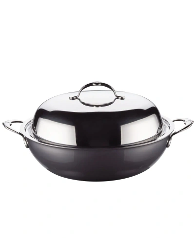 Hestan Nanobond Titanium Stainless Steel 14" Covered Wok