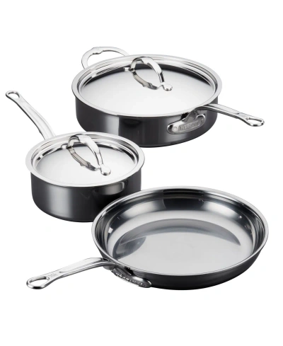 Hestan Nanobond Titanium Stainless Steel 5-piece Cookware Set