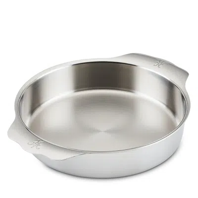 Hestan Ovenbond 9 Round Tri Ply Clad Stainless Steel Baking Pan In Silver