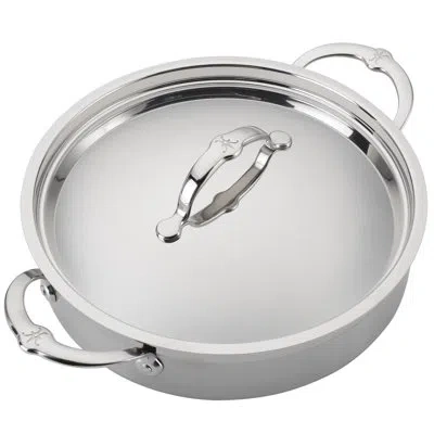 Hestan Probond 3.5 Qt Covered Sauteuse In Silver