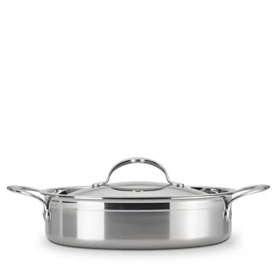 Hestan Probond 3.5 Quart Forged Stainless Steel Sauteuse With Lid In Silver