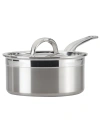 HESTAN PROBOND CLAD STAINLESS STEEL 1.5-QUART COVERED SAUCEPAN