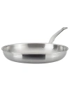 Hestan Probond 12.5 Forged Stainless Steel Open Skillet In Stainless Steel