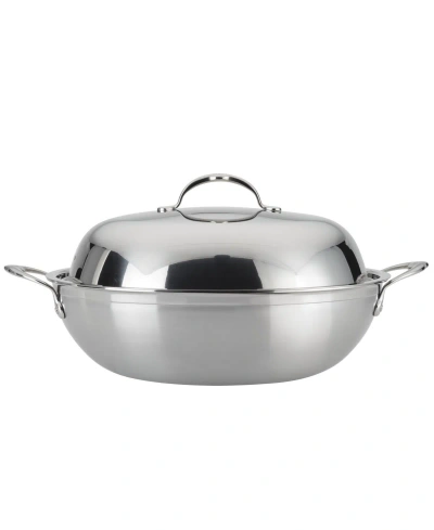 Hestan Probond Clad Stainless Steel 14" Covered Wok