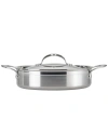 HESTAN PROBOND CLAD STAINLESS STEEL 3.5-QUART COVERED SAUTEUSE