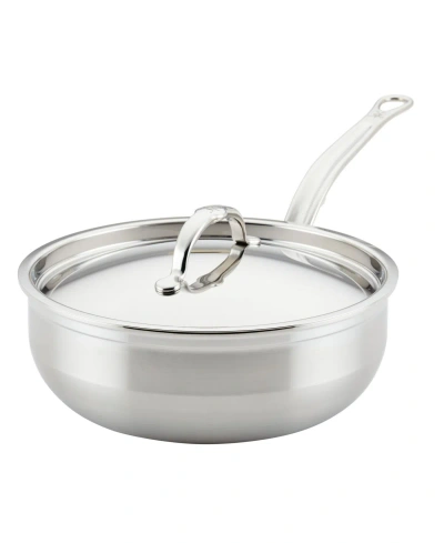 Hestan Probond Clad Stainless Steel With Titum Nonstick 3.5-quart Covered Essential Pan