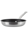 HESTAN PROBOND CLAD STAINLESS STEEL WITH TITUM NONSTICK 8.5" OPEN SKILLET