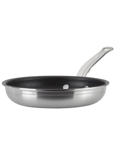 Hestan Probond Clad Titum Stainless Steel Nonstick 8.5" Open Skillet In Silver