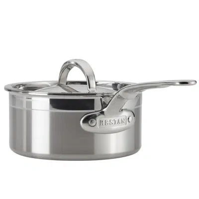 Hestan Probond Covered Saucepan In Stainless Steel