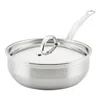 Hestan Stainless Steel 3.5 Qt Essential Pan And Lid In Silver