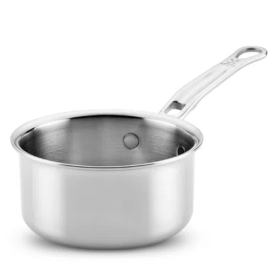Hestan Probond Luxe 0.75-qt. Polished Professional Clad Stainless Steel Butter Warmer In Silver