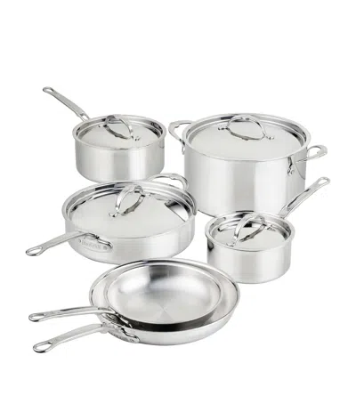 Hestan Probond Luxe 10-piece Cookware Set In Metallic