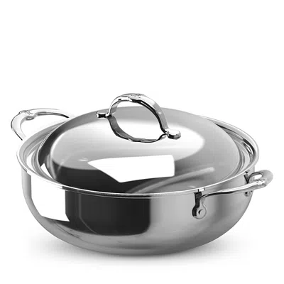 Hestan Probond Luxe 5-qt. Polished Professional Clad Stainless Steel Dutch Oven With Lid In Metallic