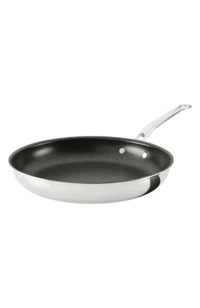 Hestan Probond® Luxe Professional Clad Stainless Steel 12.5-inch Nonstick Skillet In Silver
