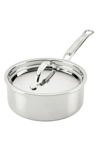 Hestan Probond® Luxe Professional Clad Stainless Steel 2-quart Saucepan In Silver