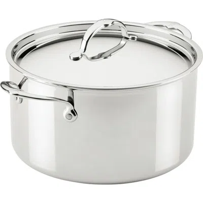 Hestan Probond® Luxe Professional Clad Stainless Steel 2-quart Stock Pot With Lid In Silver