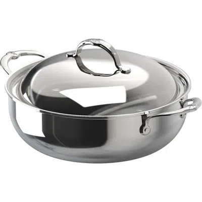 Hestan Probond® Luxe Professional Clad Stainless Steel 5-quart Dutch Oven In Silver