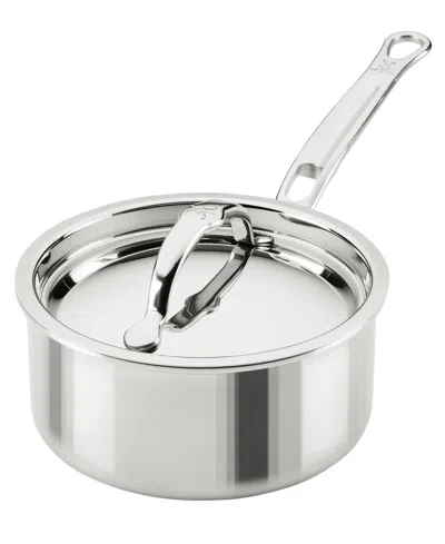 Hestan Probond Luxe Stainless Steel 1.5-quart Saucepan With Lid In Silver