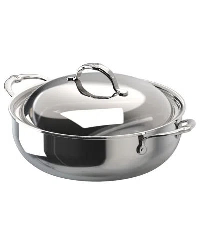 Hestan Probond Luxe Stainless Steel 5-quart Dutch Oven With Lid In Silver