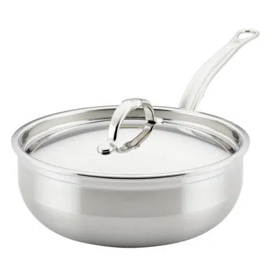 Hestan Probond Titum Nonstick 3.5 Qt Covered Essential Pan In Silver