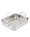 Hestan Provisions Small Classic Roasting Pan In Silver