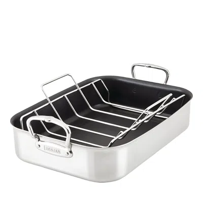 Hestan 16.5 Roaster With Rack In Stainless