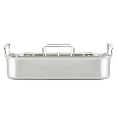 Hestan Provisions 16.5" Large Classic Roaster W/ Rack In Stainless Steel