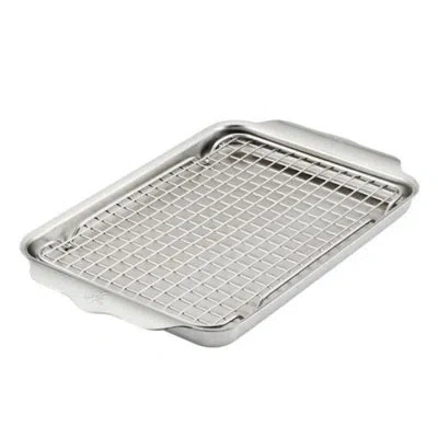 Hestan Provisions 2 Piece Bakeware Set In Stainless Steel
