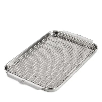 Hestan Provisions 2 Piece Ovenbond Half Sheet Pan & Rack In Silver