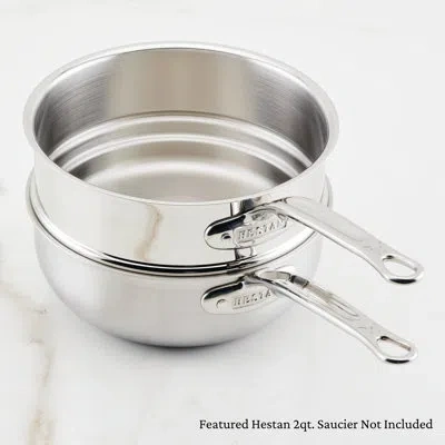 Hestan Provisions 3qt Stainless Steel Double Boiler Insert In Silver