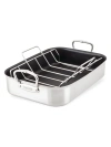HESTAN PROVISIONS NONSTICK ROASTER WITH RACK
