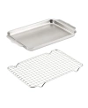 HESTAN PROVISIONS OVEN BOND TRY-PLY QUARTER SHEET PAN WITH RACK