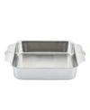 Hestan Provisions Oven Bond Try-ply Square Baking Pan In Stainless Steel