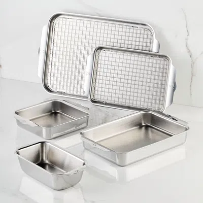 Hestan Provisions Ovenbond Gourmet Essentials 7 Piece Set In Silver